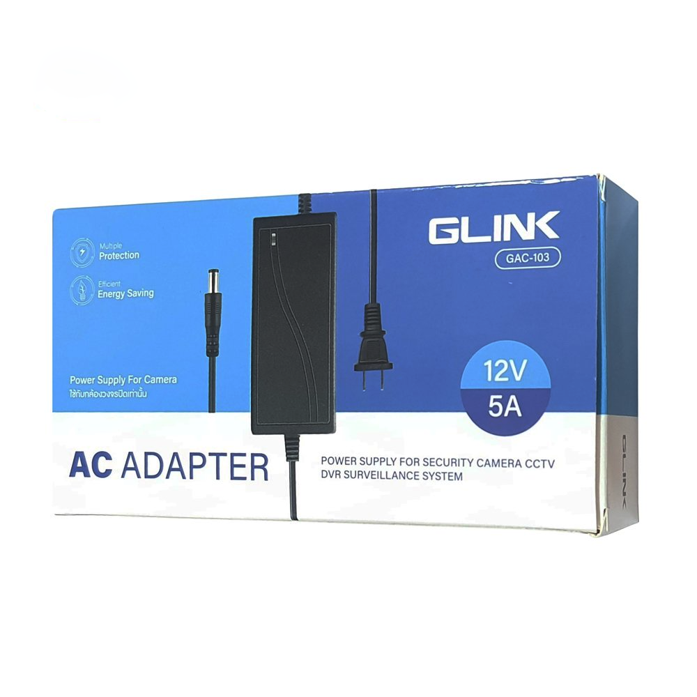 ADAPTER : GLINK GAC-103 AC ADAPTER 12V-5A #1Y