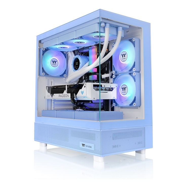 CASE E-ATX : THERMALTAKE VIEW 270 TG ARGB (CA-1Y7-00MFWN-02)_HYDRANGEA BLUE #2Y