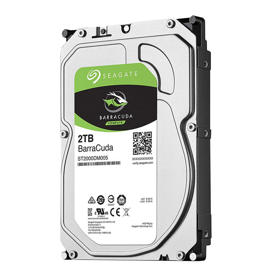 2 TB HDD SEAGATE BARRACUDA (5400RPM, ST2000DM005)