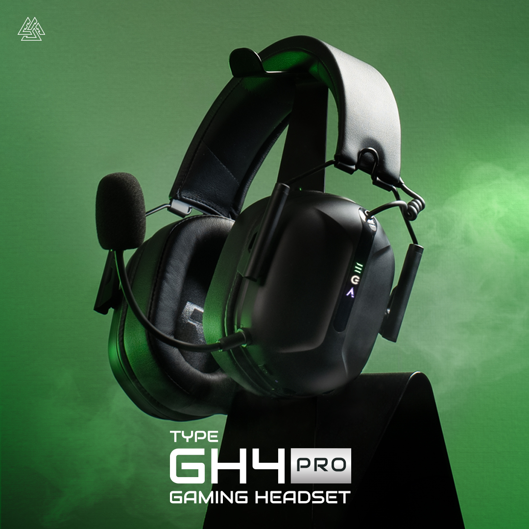 TRI-MODE HEADSET (7.1)  : EGA TYPE GH4 PRO (BLACK) #2Y