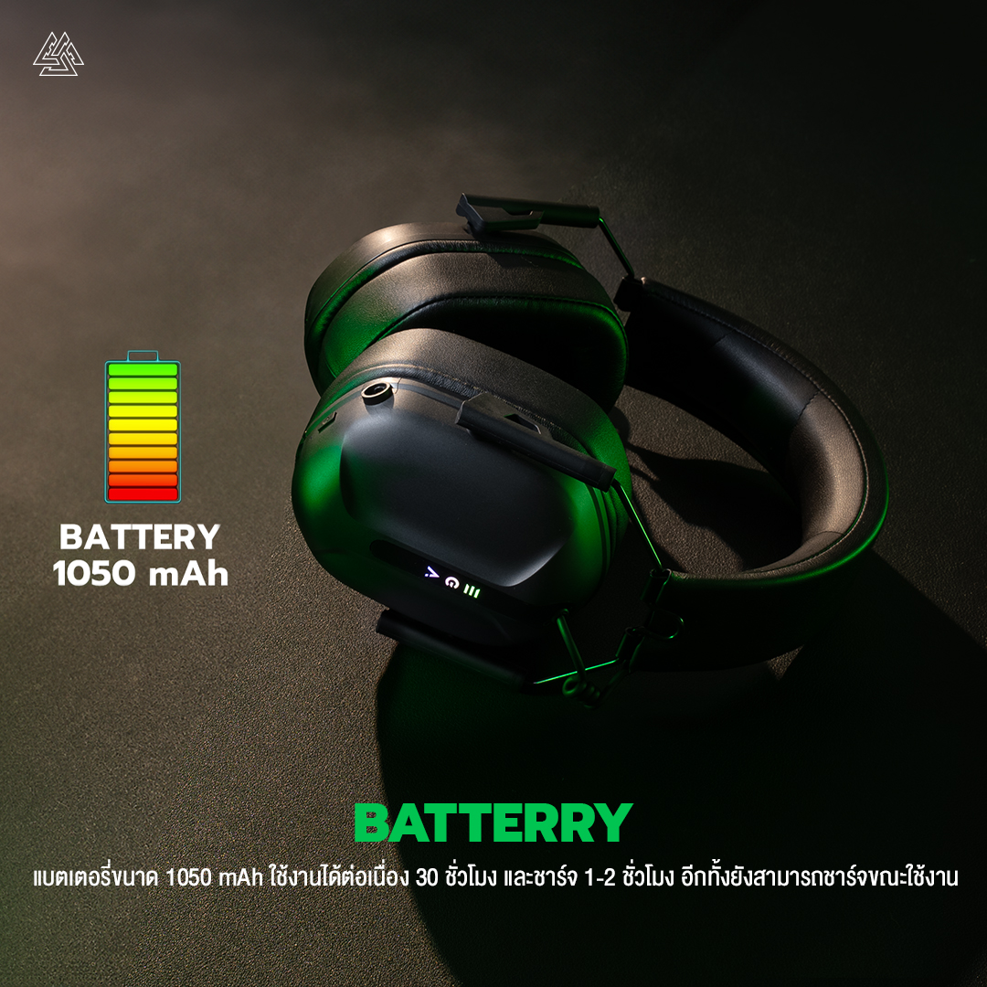 TRI-MODE HEADSET (7.1)  : EGA TYPE GH4 PRO (BLACK) #2Y