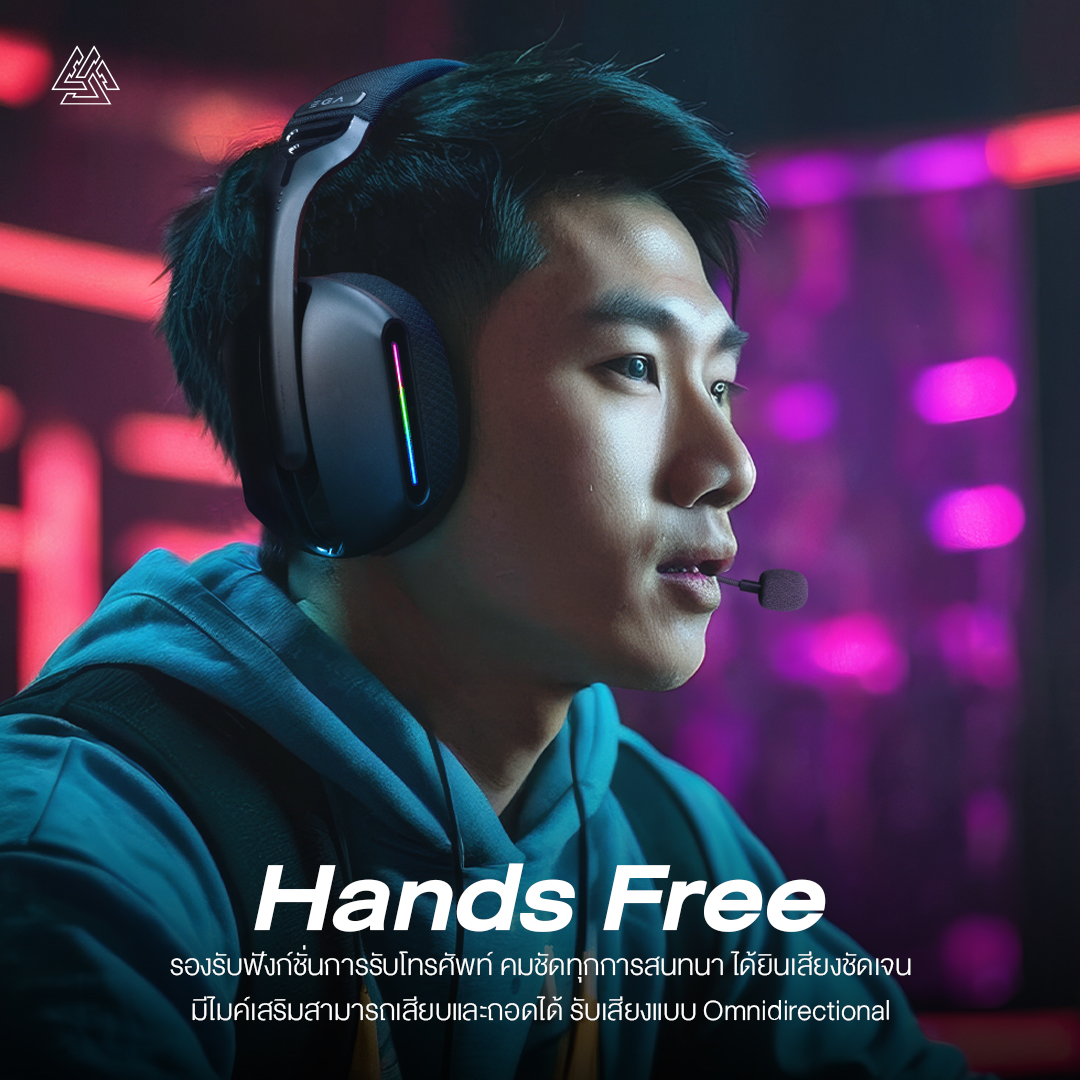 HEADSET (7.1) : EGA TYPE H16 (BLACK) #2Y