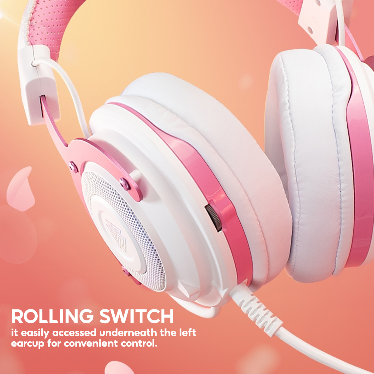 EGA TYPE H7 PINK EDITION GAMING HEADSET