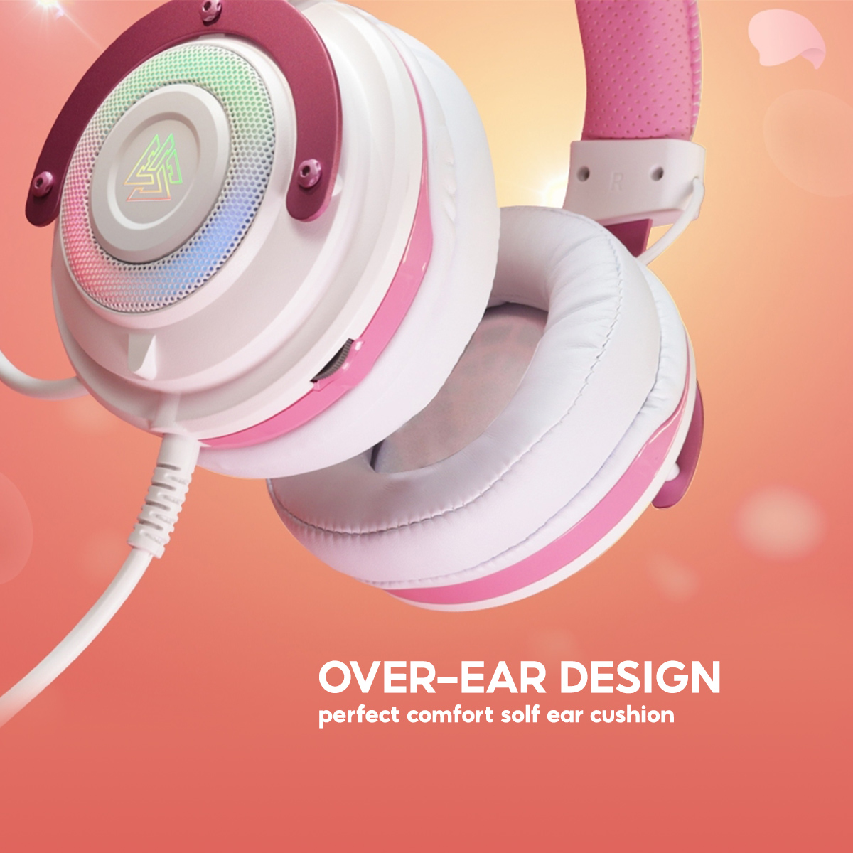 EGA TYPE H7 PINK EDITION GAMING HEADSET