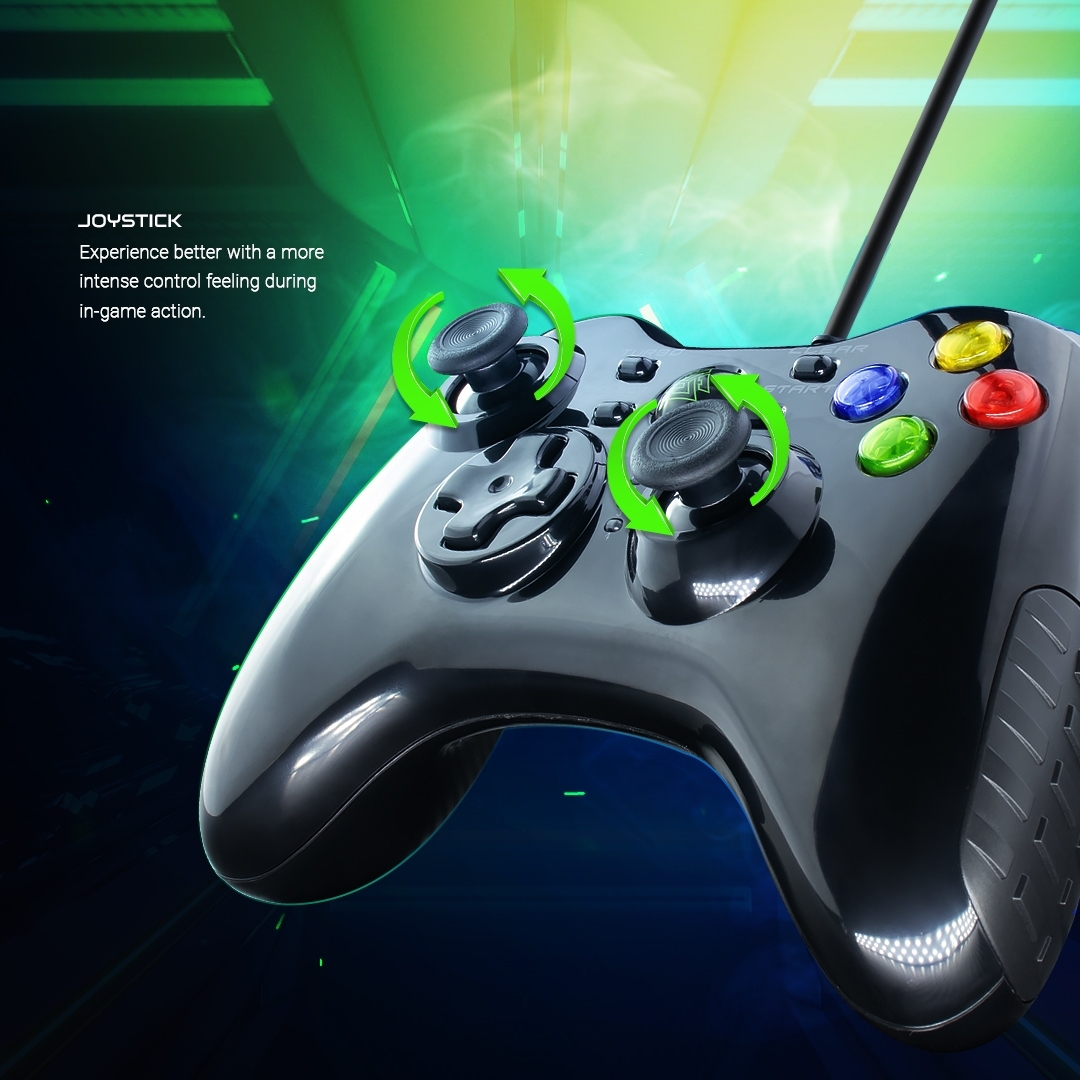 EGA TYPE-J1 BLACK JOY ANALOG