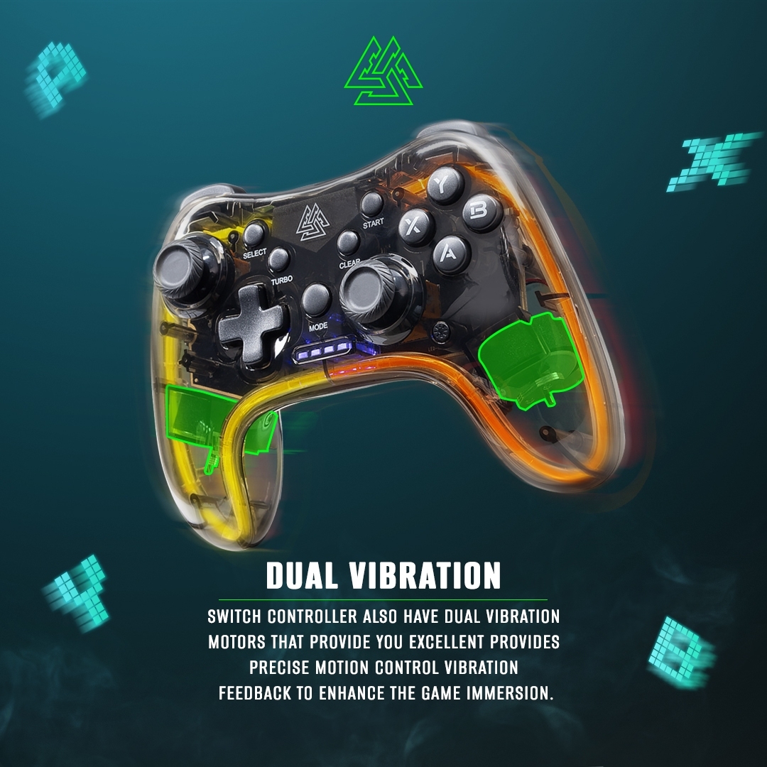 EGA TYPE J2 WIRELESS GAMING CONTROLLER