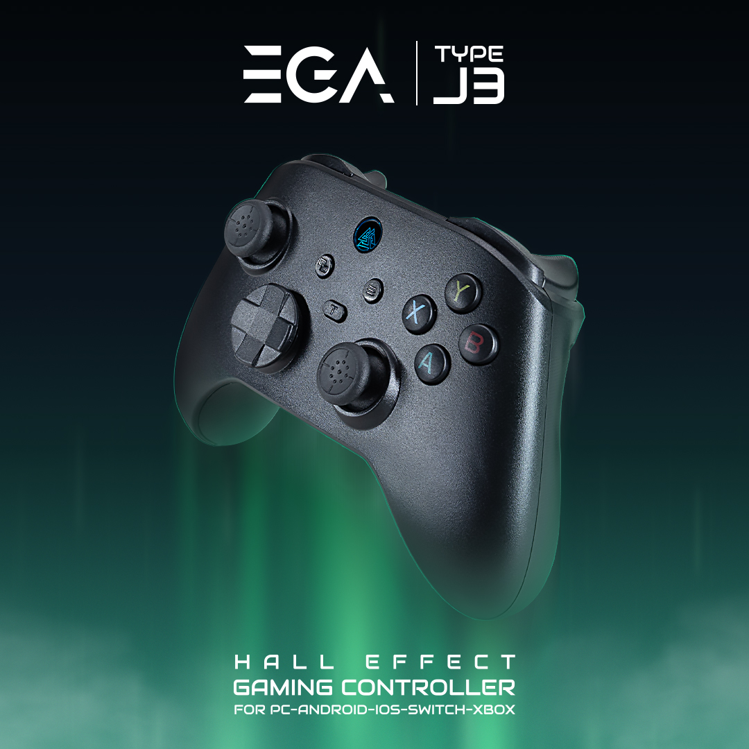 JOYSTICK TRI MODE : EGA TYPE J3 (BLACK) #2Y