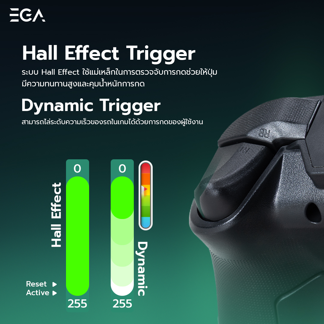 JOYSTICK TRI MODE : EGA TYPE J3 (BLACK) #2Y
