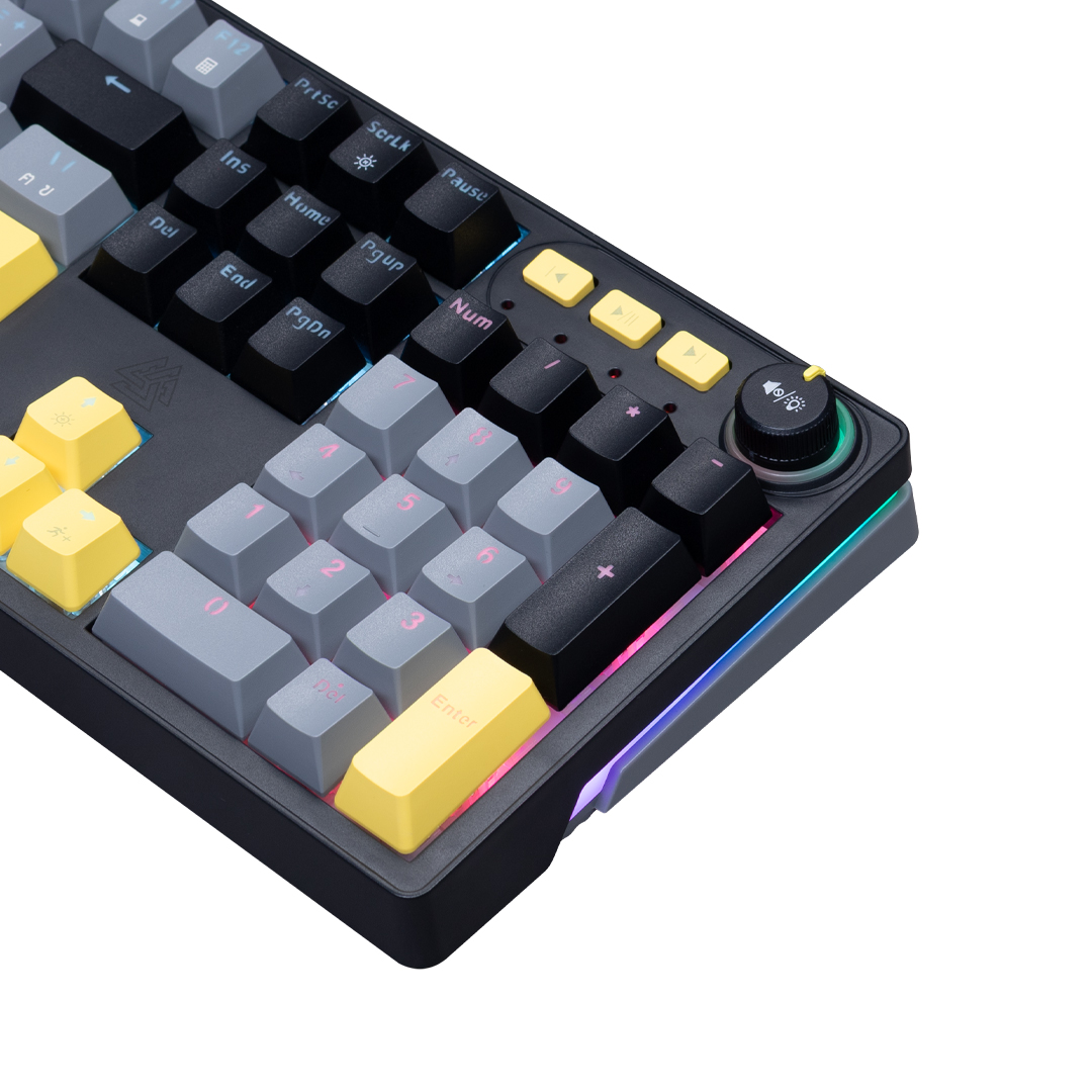 MACRO MECHANICAL KEYBOARD : EGA TYPE CMK12 (LAYOUT B)_RED SWITCH #2Y