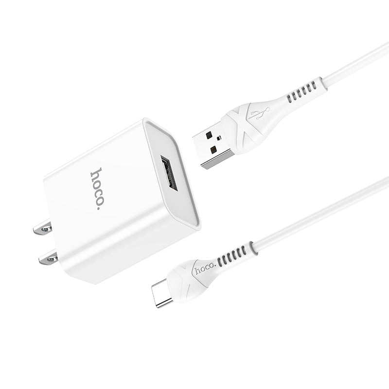 HOCO ADAPTER-C81 TYPE-C 2.1A 1M