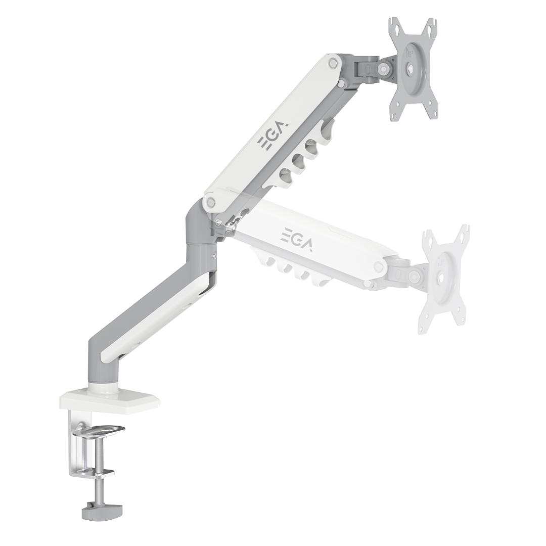 MONITOR ARM : EGA SINGLE (TYPE MA1)_WHITE/GRAY #1Y