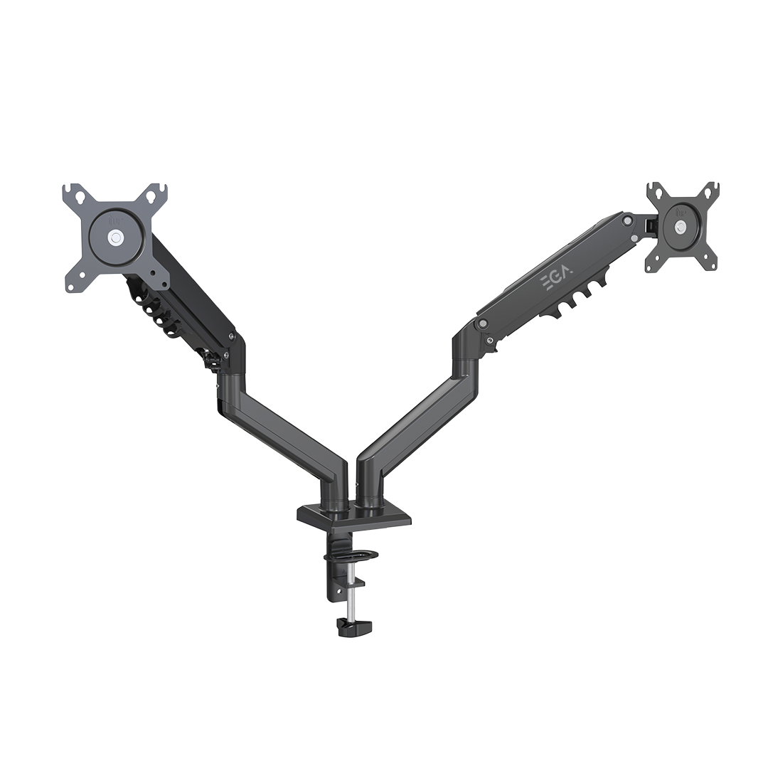 MONITOR ARM : EGA DUAL (TYPE MA2)_BLACK/GRAY #1Y