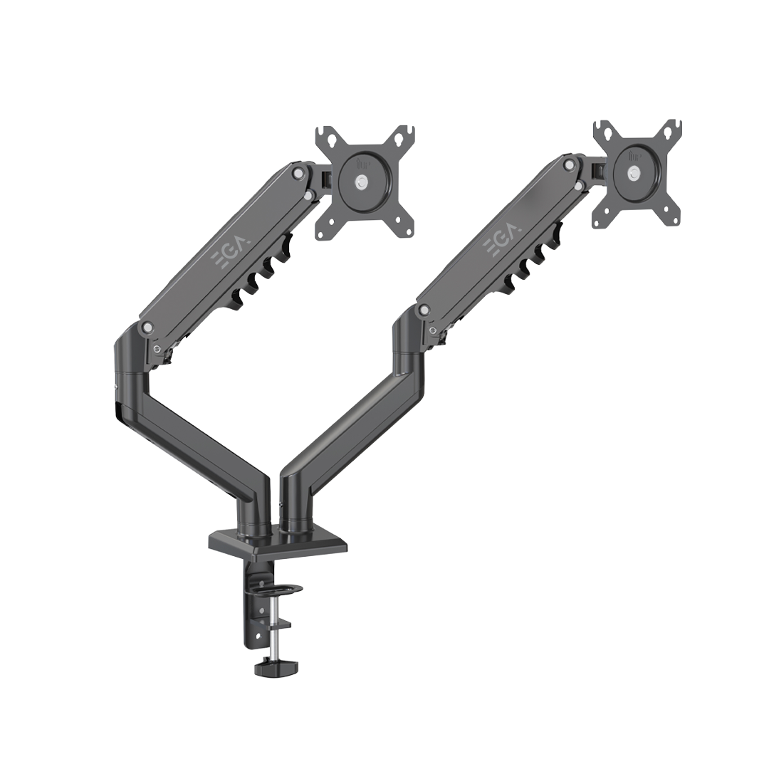 MONITOR ARM : EGA DUAL (TYPE MA2)_BLACK/GRAY #1Y
