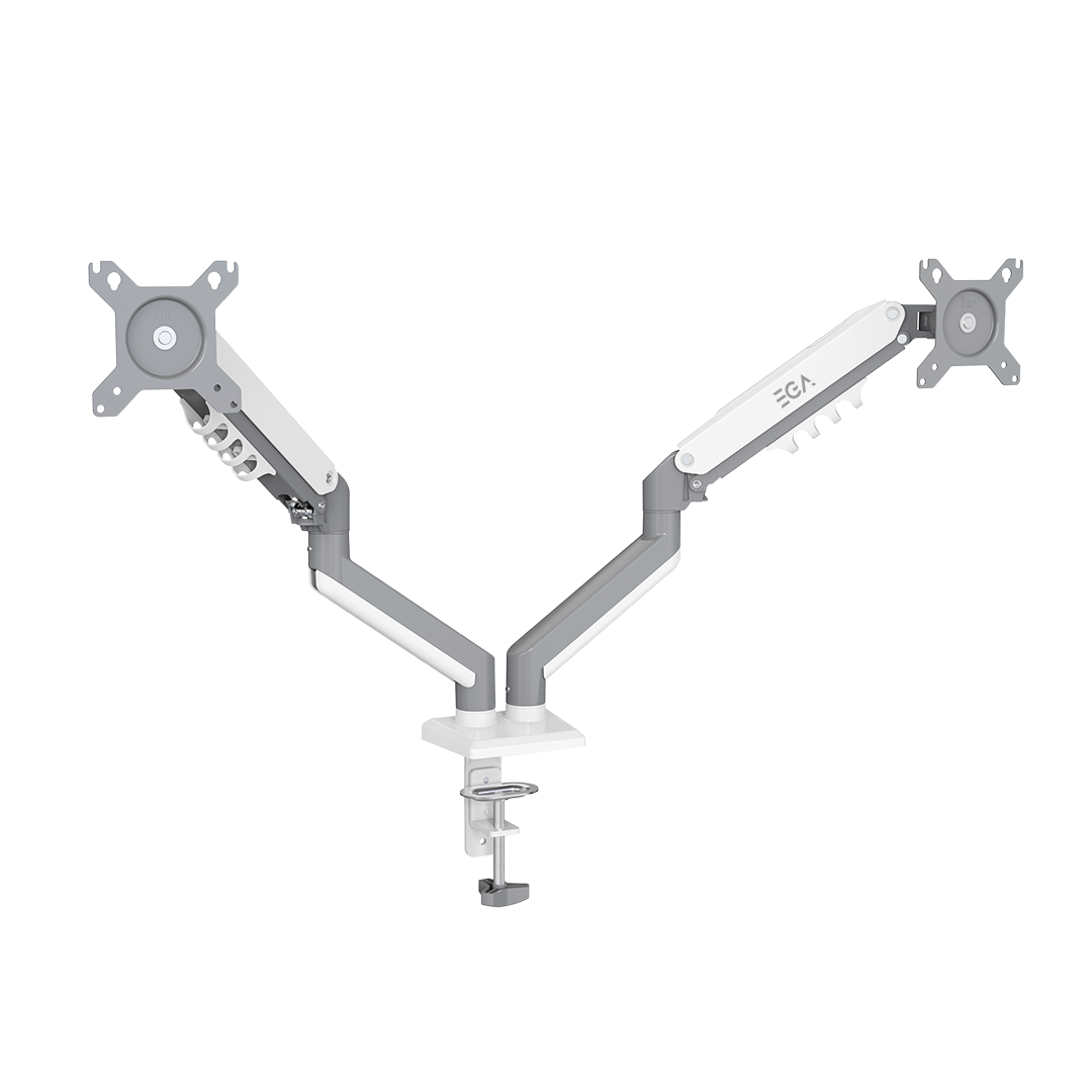 MONITOR ARM : EGA DUAL (TYPE MA2)_WHITE/GRAY #1Y