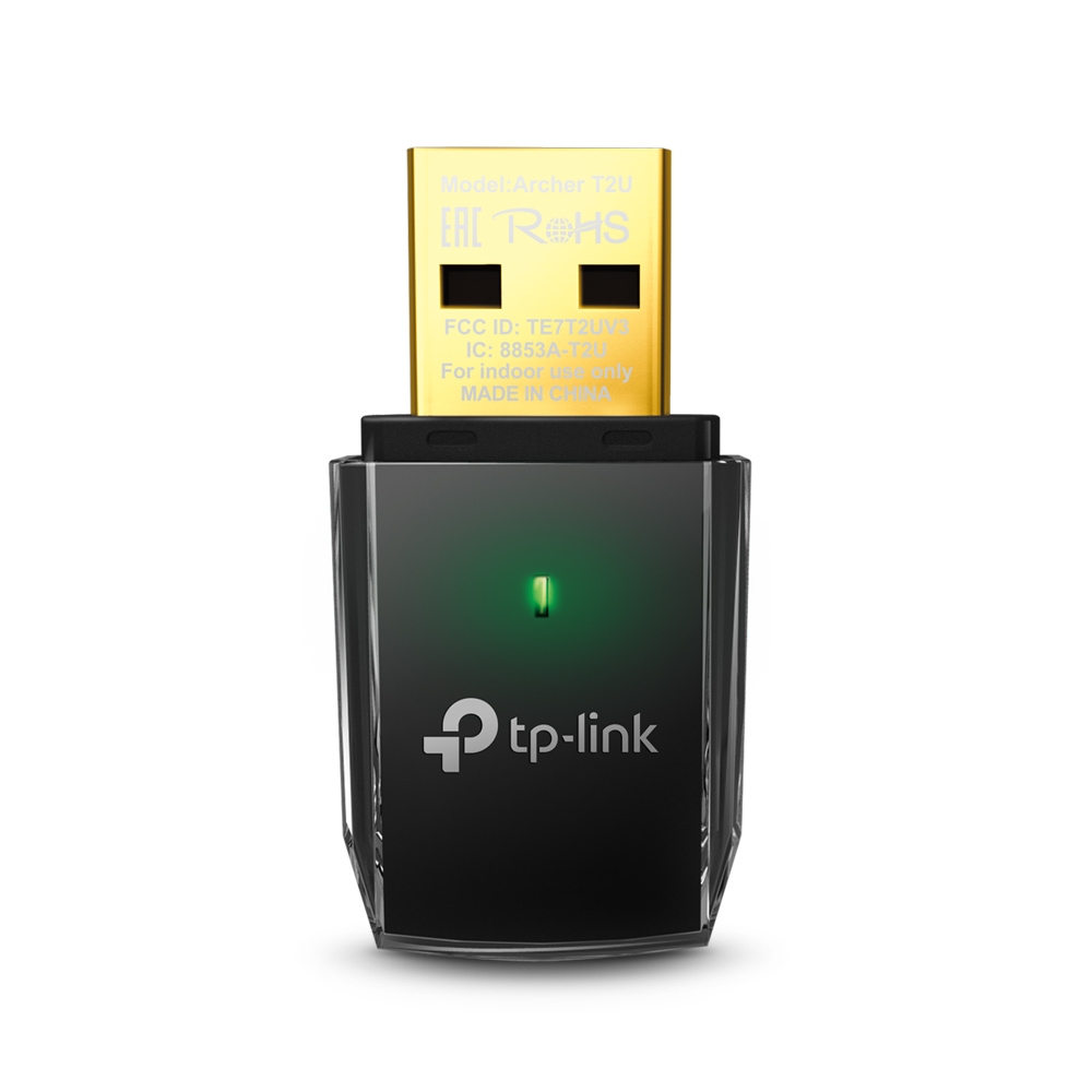 TP-LINK AC600 ARCHER T2U V3 WIRELESS USB ADAPTER DUAL BAND