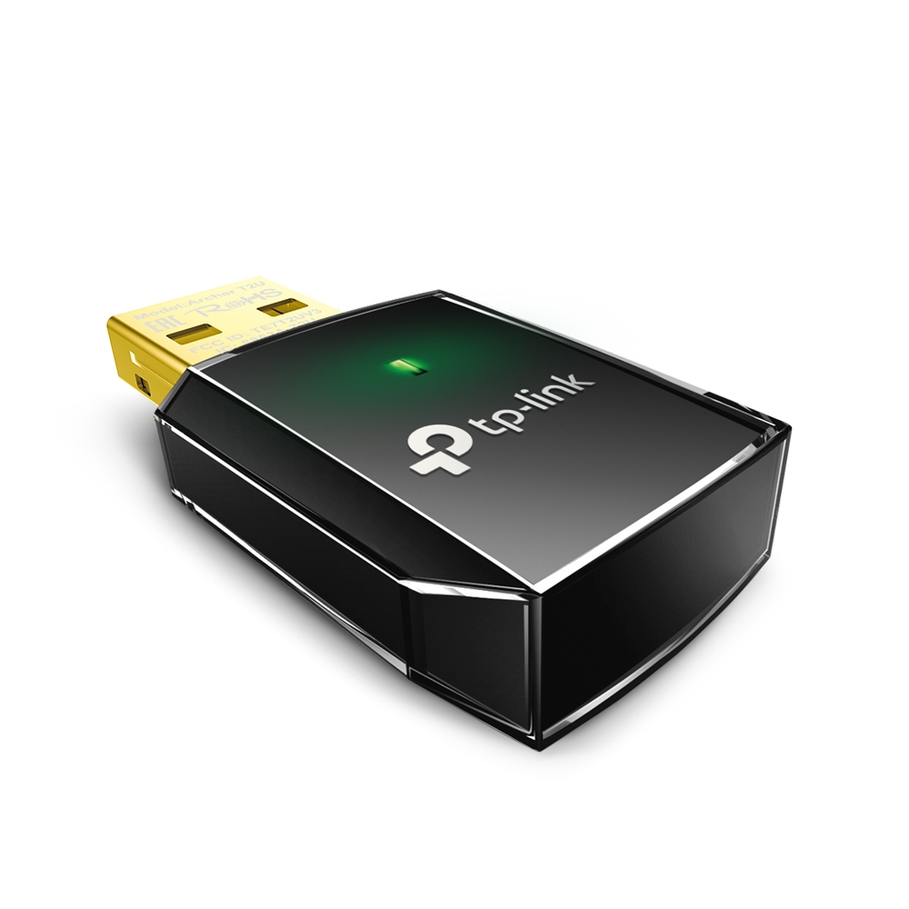 TP-LINK AC600 ARCHER T2U V3 WIRELESS USB ADAPTER DUAL BAND