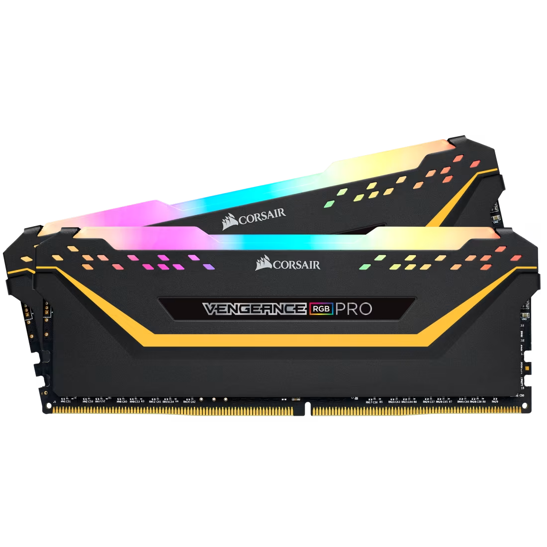RAM PC : DDR5(5600) 64GB (32GBX2) CORSAIR VENGEANCE RGB BLACK (CMH64GX5M2B5600Z40K) #LT
