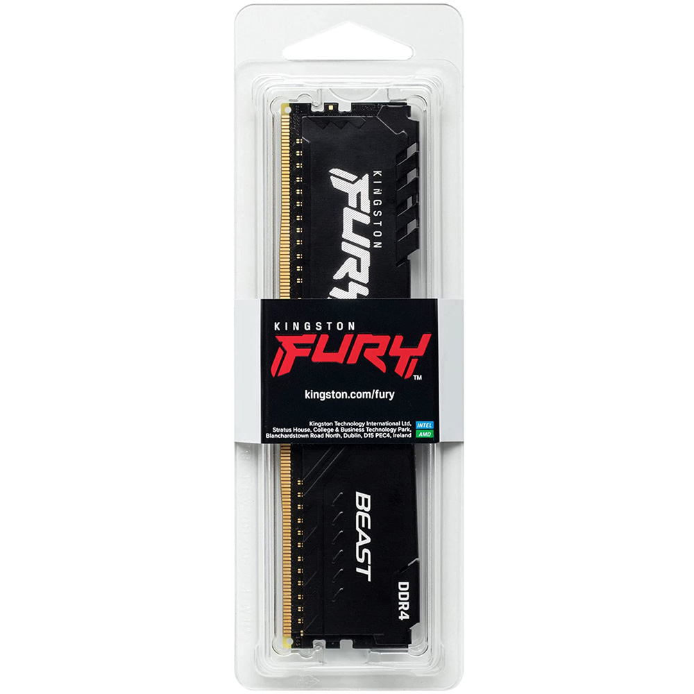 RAM PC : DDR4(3200) 8GB KINGSTON FURY BEAST (KF432C16BB/8WP) #LT