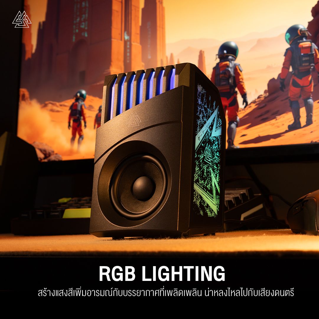 SPEAKER (2.1) BLUETOOTH : EGA TYPE S11 (BLACK) #1Y