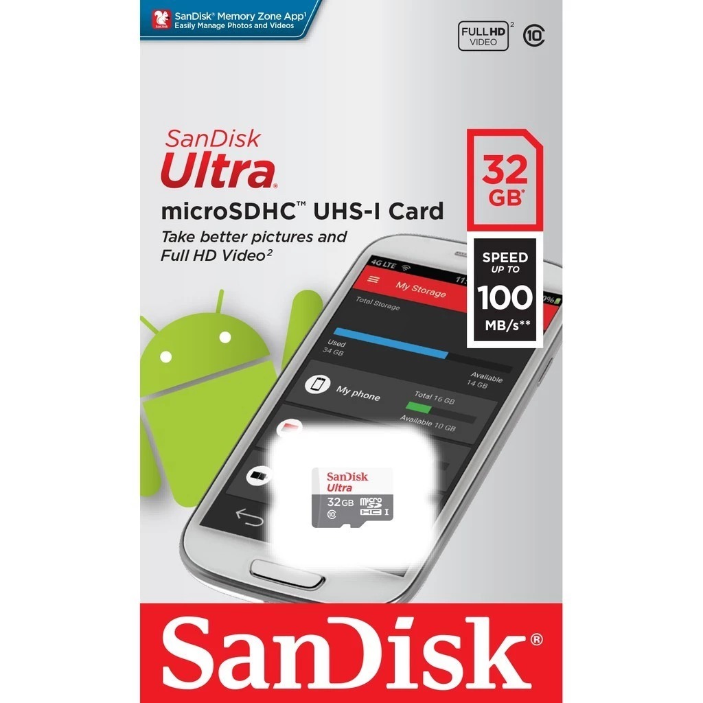 SANDISK ULTRA MICRO SDHC(SDSQUNR-032G-GN3MN)